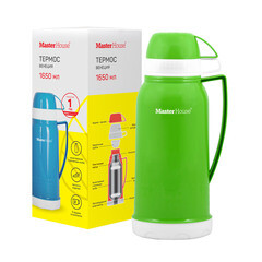 Термос 1,65 л Master House Венеция зеленый - фото 3