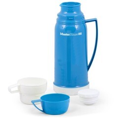 Термос 0,6 л Master House Венеция синий - фото 3