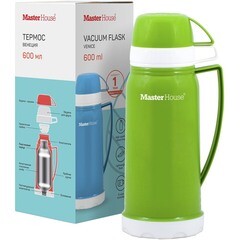 Термос 0,6 л Master House Венеция зеленый - фото 2