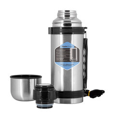 Термос 1 л Master House Vienna серый - фото 2