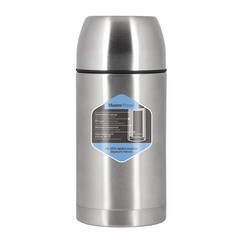 Термос 1 л Master House Tirol серый - фото 1