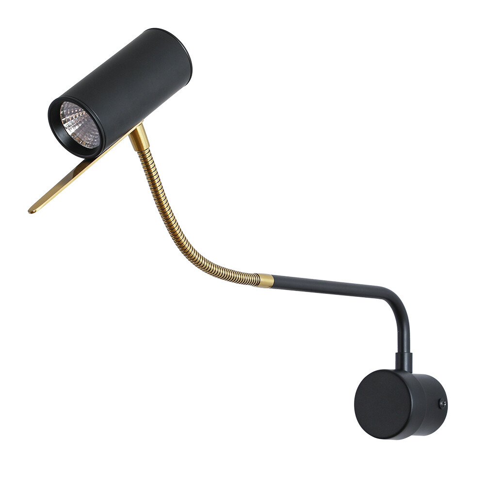 Изображение товара Бра Arte Lamp Sulafat светодиодное 5 Вт черное бронза IP20 настенное освещение
