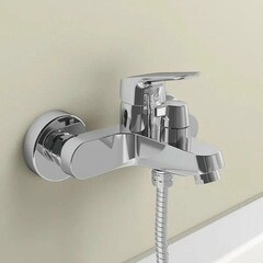 Смеситель для ванны Ideal Standard Ceraflex хром однорычажный с коротким изливом без лейки (B1740AA) - фото 2