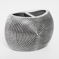 Стакан для ванной WasserKraft Eider настольный полирезин хром (K-33328A) - фото 4