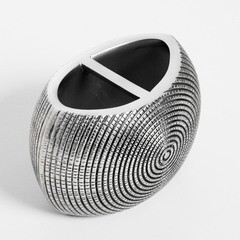 Стакан для ванной WasserKraft Eider настольный полирезин хром (K-33328A) - фото 3