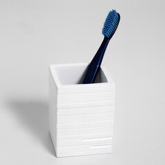 Стакан для ванной WasserKraft Leine настольный полирезин белый (K-3828) - фото 4