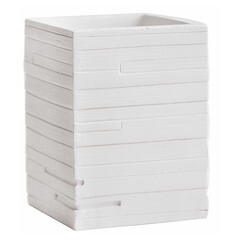 Стакан для ванной WasserKraft Leine настольный полирезин белый (K-3828) - фото 1