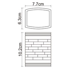 Стакан для ванной WasserKraft Main настольный полирезин белый (K-4728) - фото 4
