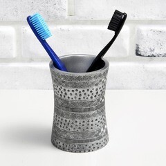 Стакан для ванной WasserKraft Salm настольный полирезин серый (K-7628) - фото 2