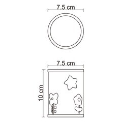 Стакан для ванной WasserKraft Lossa настольный полирезин разноцветный (K-3428) - фото 2