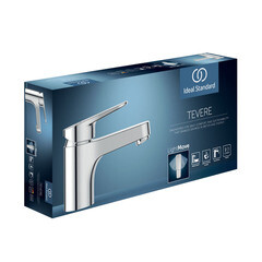 Смеситель для раковины Ideal Standard Tevere однорычажный с донным клапаном хром (BD721AA) - фото 4