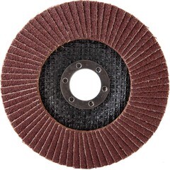 Круг лепестковый торцевой по металлу/древесине Debever 125х22,2 мм P80 конический (FDC 125A 80 72F) - фото 3