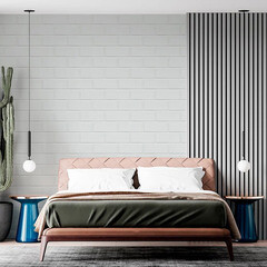 Панель ПВХ 600х600х6 мм eclectica офсет Grace белый кирпич 0,36 кв.м - фото 3