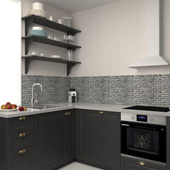 Панель самоклеящаяся ПВХ 468х473х3 мм Grace серый камень 0,22 кв.м - фото 7