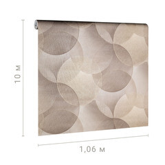 Обои компакт-винил на флизелиновой основе Ornamy Bauhaus 8051-12 (1,06х10,05 м) - фото 4