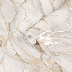 Обои компакт-винил на флизелиновой основе Euro Decor Mineral 7222-02 (1,06х10,05 м) - фото 1