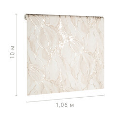 Обои компакт-винил на флизелиновой основе Euro Decor Mineral 7222-17 (1,06х10,05 м) - фото 2