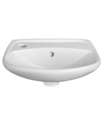 Раковина-мини Jika Lyra 40 см левая подвесная белая (152710001059/8.1527.1.000) - фото 7