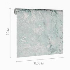 Обои бумажные Саратовские обои Волга Д873-04 (0,53х10,05 м) - фото 2