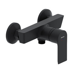 Смеситель для душа без излива Damixa Apollo черный без лейки однорычажный (472000300) - фото 1