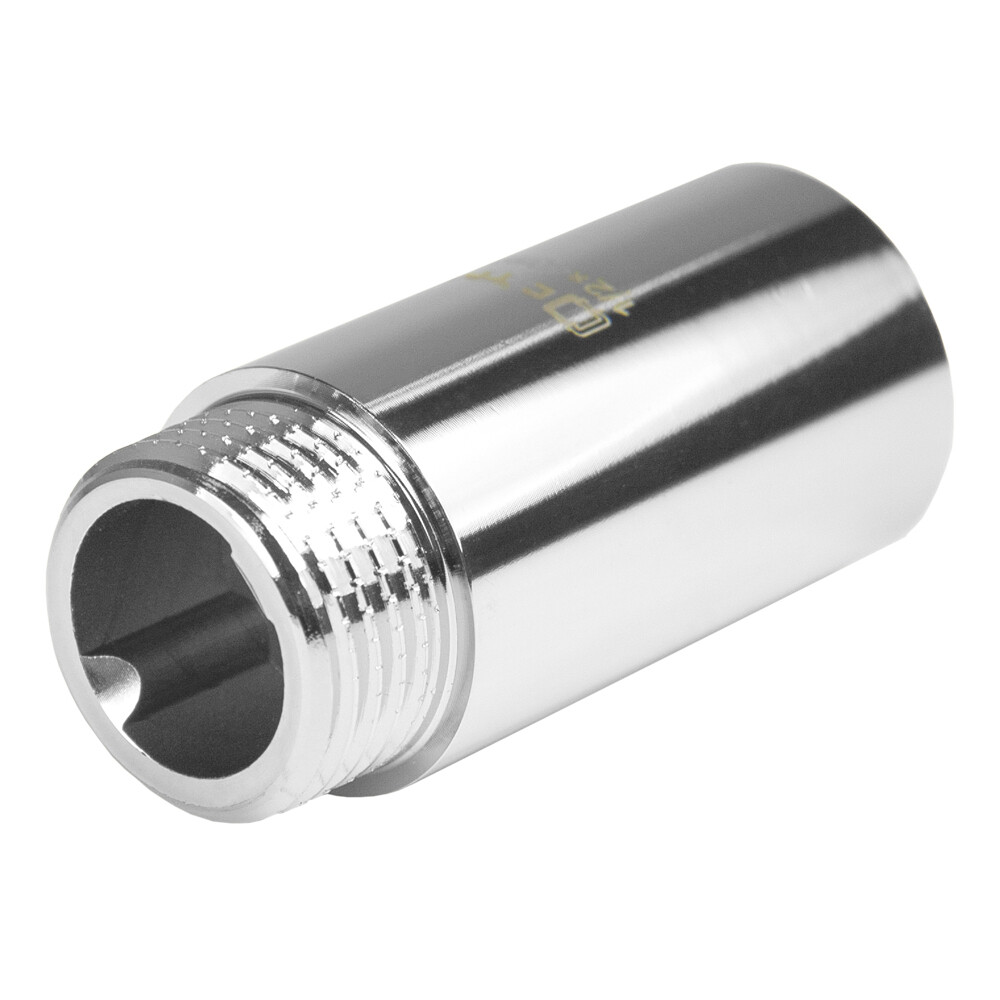 Изображение товара Удлинитель CTM 40 мм х 1/2 ВР(г) х 1/2 НР(ш) латунный (CREMF040)