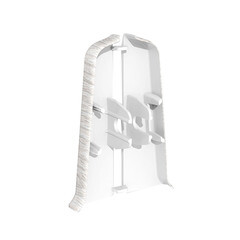 Заглушка торцевая Деконика 70 мм клен патина левая-правая Г-профиль (2 шт.) - фото 2