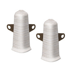 Изображение товара Угол наружный Деконика 70 мм ясень серый Г-профиль (2 шт.)