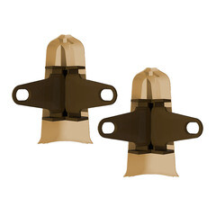 Угол наружный Деконика 70 мм орех Г-профиль (2 шт.) - фото 2