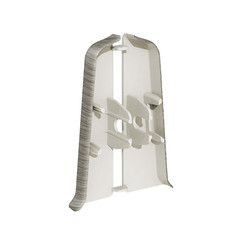 Заглушка торцевая Деконика 70 мм клен северный левая-правая Г-профиль (2 шт.) - фото 2