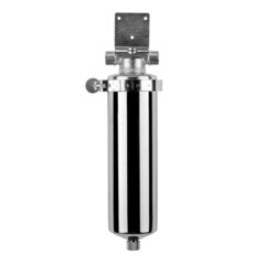 Корпус фильтра Гейзер Премьер для холодной и горячей воды нержавеющая сталь 10SL 3/4 НР(ш) х 3/4 НР(ш) серый - фото 6