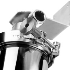 Корпус фильтра Гейзер Премьер для холодной и горячей воды нержавеющая сталь 10SL 3/4 НР(ш) х 3/4 НР(ш) серый - фото 3