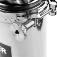 Корпус фильтра Гейзер Премьер для холодной и горячей воды нержавеющая сталь 10SL 3/4 НР(ш) х 3/4 НР(ш) серый - фото 4