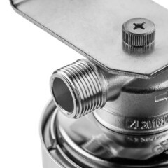 Корпус фильтра Гейзер Премьер для холодной и горячей воды нержавеющая сталь 10SL 3/4 НР(ш) х 3/4 НР(ш) серый - фото 10