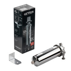 Корпус фильтра Гейзер Премьер для холодной и горячей воды нержавеющая сталь 10SL 3/4 НР(ш) х 3/4 НР(ш) серый - фото 8