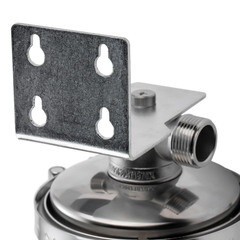 Корпус фильтра Гейзер Премьер для холодной и горячей воды нержавеющая сталь 20BB 1 НР(ш) х 1 НР(ш) серый - фото 10