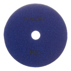 Круг алмазный шлифовальный по камню Rage by Vira гибкий d100 мм P50 для сухого шлифования - фото 4