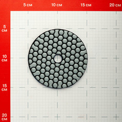 Круг алмазный шлифовальный по камню Rage by Vira гибкий d100 мм P50 для сухого шлифования - фото 2