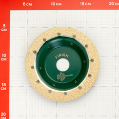 Диск шлифовальный Trio-Diamond Grand Finish d125 мм P60-80 на винтовом креплении плоский - фото 2