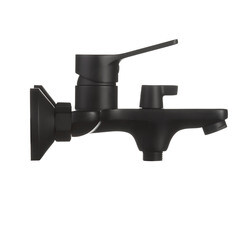 Смеситель для ванны Esko Dubai черный однорычажный с коротким изливом без лейки (DI 54 B) - фото 8