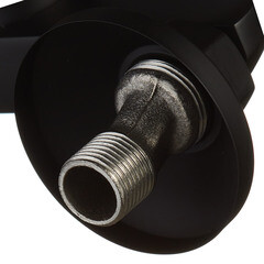 Смеситель для ванны Esko Dubai черный однорычажный с коротким изливом без лейки (DI 54 B) - фото 6