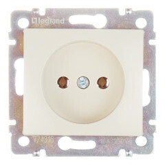Розетка Legrand Valena встраиваемая слоновая кость (695611) - фото 1