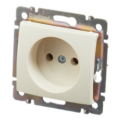 Розетка Legrand Valena встраиваемая слоновая кость (695611) - фото 3