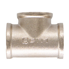 Тройник СТМ 1 1/2 ВР(г) х 1 1/2 ВР(г) х 1 1/2 ВР(г) латунный - фото 4