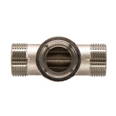 Тройник СТМ 3/4 НР(ш) х 3/4 ВР(г) х 3/4 НР(ш) латунный - фото 3