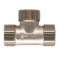 Тройник СТМ 1 НР(ш) х 1 НР(ш) х 1 НР(ш) латунный - фото 4