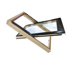 Окно мансардное CitiSky Optimal деревянное 780х1400 мм одностворчатое с окладом - фото 11