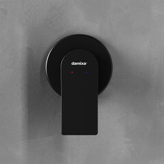 Смеситель для душа встраиваемый Damixa Apollo однорычажный черный (477500300) - фото 4