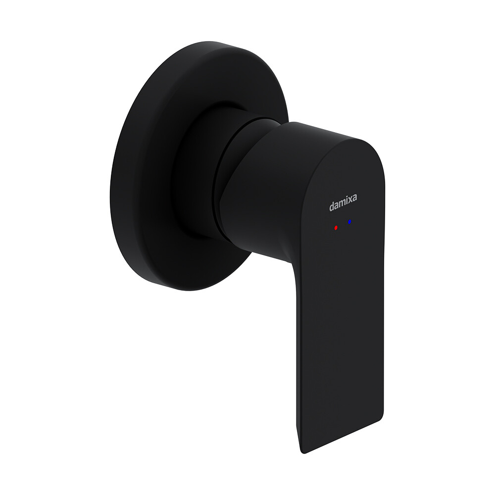 Смеситель для душа встраиваемый Damixa Apollo однорычажный черный (477500300)