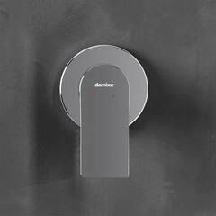 Смеситель для душа встраиваемый Damixa Apollo однорычажный хром (477500000) - фото 4