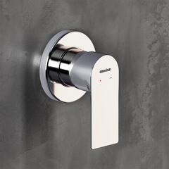 Смеситель для душа встраиваемый Damixa Apollo однорычажный хром (477500000) - фото 3